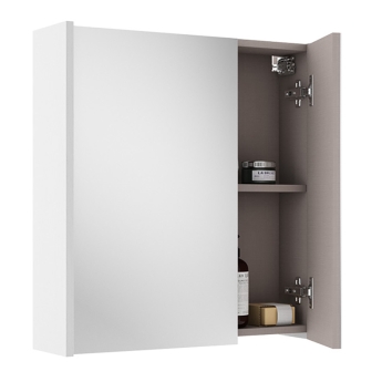 Verona Brivo 600mm 2-Door Mirrored Bathroom Cabinet | Product Image