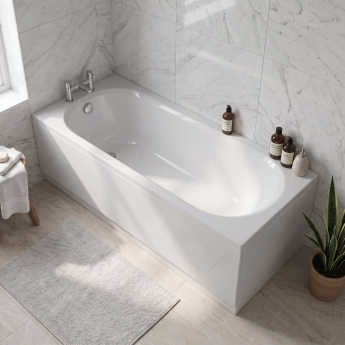 Verona Caymen Tungstenite Single Ended Rectangular Acrylic Bath | Product Image