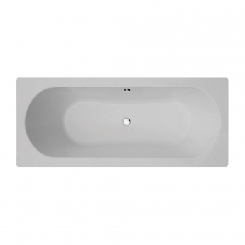 Verona Duo Rectangular Double Ended Bath 1700mm x 750mm Acrylic - 0 Tap Hole