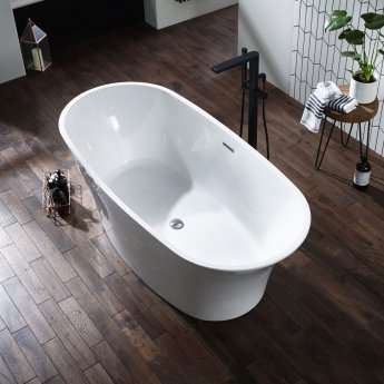 Verona Ion Luxury Freestanding Bath 1700mm x 800mm with Integrated Waste