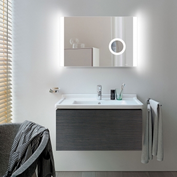 Verona Kilmore LED Bathroom Mirror with Sensor Switch 500mm H x 775mm W