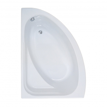 Verona Orlah Offset Corner Bath 1500mm x 1040mm (inc Wraparound Panel)
