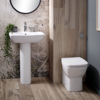 Verona Piccolo Back to Wall Toilet - Soft Close Seat