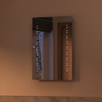Verona Reflection Beveled Bathroom Mirror 700mm H x 500mm W LED Illuminated | Product Image