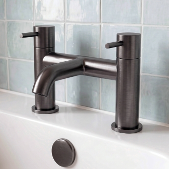 Verona Rivenza Gunmetal Bath Filler Tap | Product Image