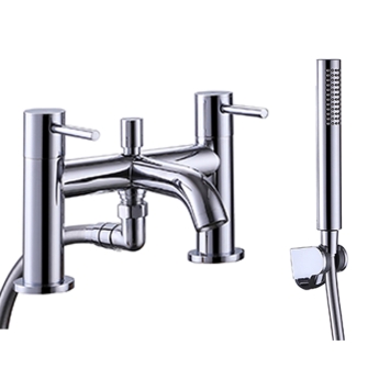 Verona Rivenza Chrome Bath Shower Mixer Tap (inc Kit) | Product Image