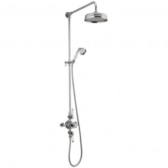 Verona Shaftesbury Thermostatic Exposed Complete Mixer Shower - Chrome