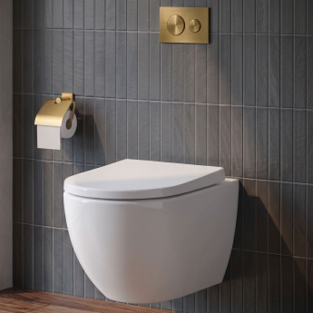 Verona Trevello Rimless Wall Hung Toilet (inc Soft Close Seat) | Product Image