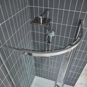 Verona Uno Quadrant Shower Enclosure 800mm x 800mm - 6mm Glass