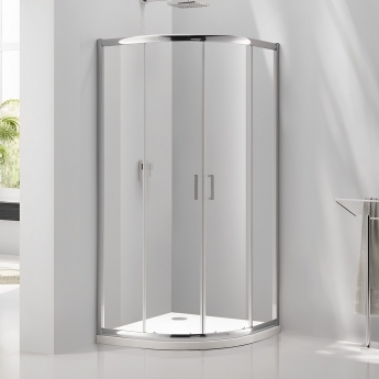 Verona Uno Quadrant Shower Enclosure 800mm x 800mm - 6mm Glass