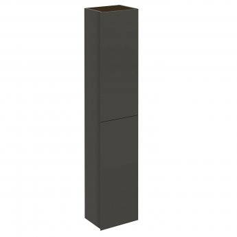 Royo Valencia Wall Hung 2-Door Tall Unit 300mm Wide - Anthracite