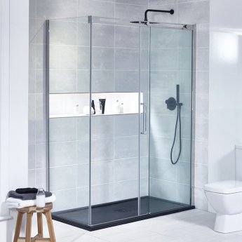 Verona Vibe Concealed 2-Way Shower Valve Single Handle - Matt Black