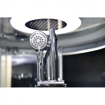 Vidalux Hydro Plus Offset Quadrant Shower Cabin 1200mm x 800mm Right Handed - Ocean Mirror