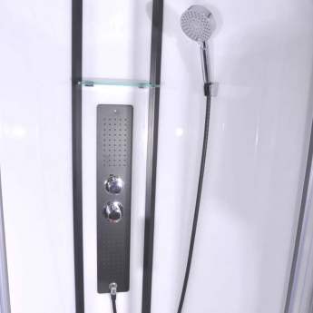 Vidalux Kontrast Lux Hydro Quadrant Shower Cabin 900mm x 900mm - Clear