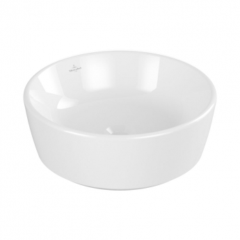 Villeroy & Boch Architectura Round Sit-On Countertop Basin 450mm Wide - 0 Tap Hole | Product Image