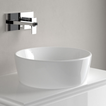 Villeroy & Boch Architectura Round Sit-On Countertop Basin 450mm Wide - 0 Tap Hole | Product Image