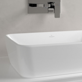 Villeroy & Boch Architectura Rectangular Sit-On Countertop Basin 600mm Wide - 0 Tap Hole