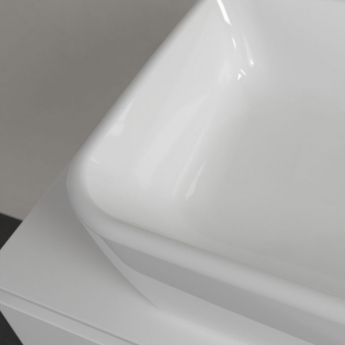 Villeroy & Boch Architectura Rectangular Sit-On Countertop Basin 600mm Wide - 0 Tap Hole