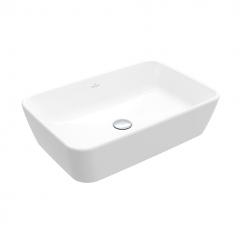 Villeroy & Boch Architectura Rectangular Sit-On Countertop Basin 600mm Wide - 0 Tap Hole