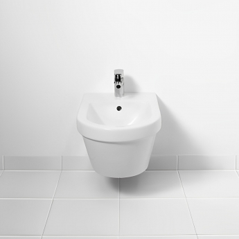 Villeroy & Boch Architectura Wall Hung Bidet 370mm Wide - 1 Tap Hole