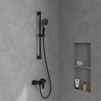 Villeroy & Boch Architectura Square Bar Shower Valve - Matt Black | Product Image