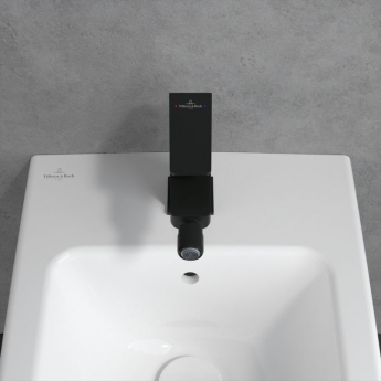 Villeroy & Boch Architectura Square Bidet Mixer Tap - Matt Black