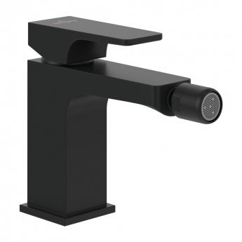 Villeroy & Boch Architectura Square Bidet Mixer Tap - Matt Black