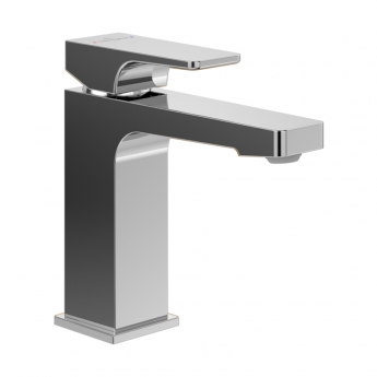 Villeroy & Boch Architectura Square Basin Mixer Tap with Pop-Up Waste - Chrome