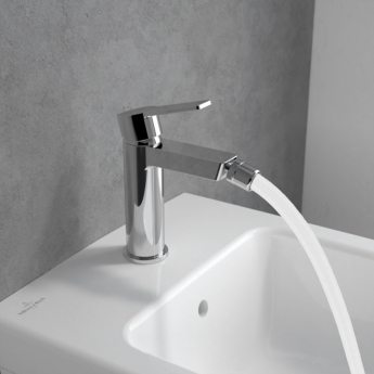 Villeroy & Boch Architectura Round Bidet Mixer Tap - Chrome