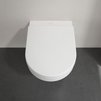 Villeroy & Boch Architectura Smooth Wall Hung Toilet with Soft Close Seat
