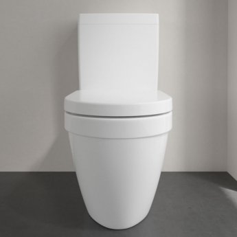 Villeroy & Boch Architectura Rimless Close Coupled Toilet with Push Button Cistern - Standard Seat