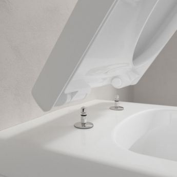Villeroy & Boch Architectura Quick Release Soft Close Toilet Seat and Cover - White Alpin