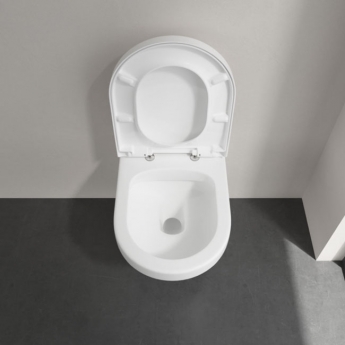 Villeroy & Boch Architectura Quick Release Soft Close Toilet Seat and Cover - White Alpin
