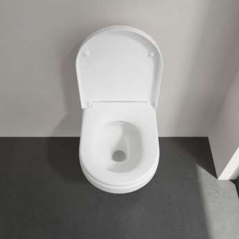 Villeroy & Boch Architectura Quick Release Soft Close Toilet Seat and Cover - White Alpin