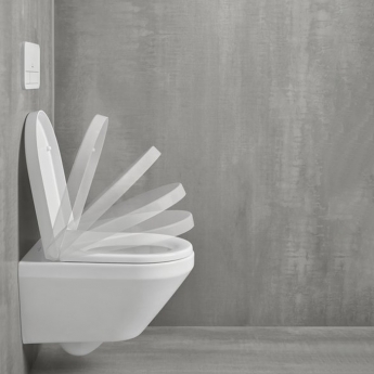 Villeroy & Boch Architectura Quick Release Soft Close Toilet Seat and Cover - White Alpin