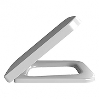 Villeroy & Boch Architectura Square Standard Toilet Seat and Cover Quick Release Hinge - White Alpin
