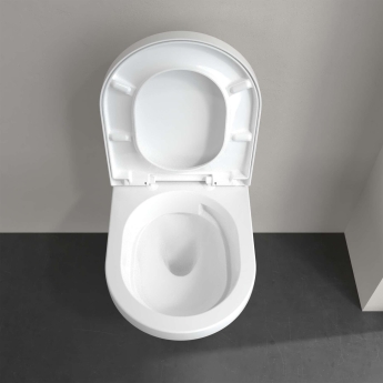 Villeroy & Boch Architectura Compact Hidden Fixings 5-in-1 Wall Hung Toilet and Frame Bundle | Product Image