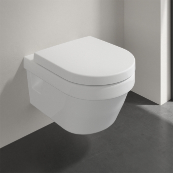 Villeroy & Boch Architectura Rimless DirectFlush Wall Hung Toilet (inc Seat) | Product Image
