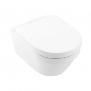 Villeroy & Boch Architectura Rimless Wall Hung Toilet - Soft Close Seat