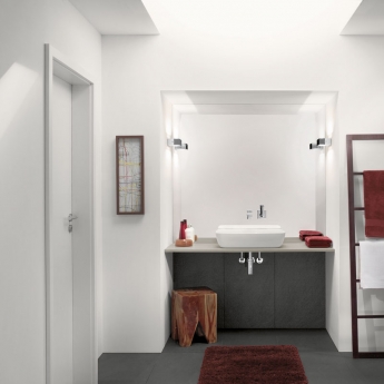 Villeroy & Boch Artis Rectangular Sit-On Countertop Basin 580mm Wide - 0 Tap Hole | Product Image