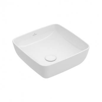 Villeroy & Boch Artis Square Sit-On Countertop Basin 410mm Wide - 0 Tap Hole