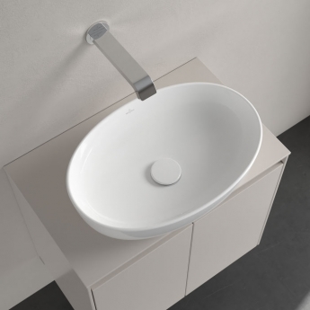 Villeroy & Boch Artis Oval Sit-On Countertop Basin 480mm Wide - 0 Tap Hole