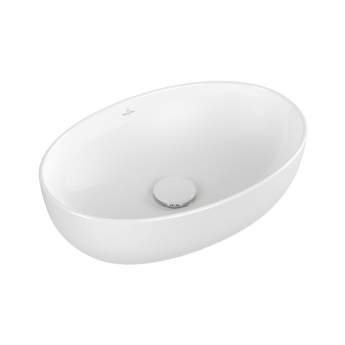 Villeroy & Boch Artis Oval Sit-On Countertop Basin 480mm Wide - 0 Tap Hole