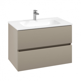 Villeroy & Boch Arto 800mm 2-Drawer Wall Hung Vanity Unit