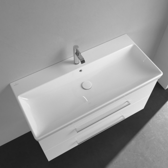 Villeroy & Boch Avento Wall Hung Basin 800mm Wide - 1 Tap Hole