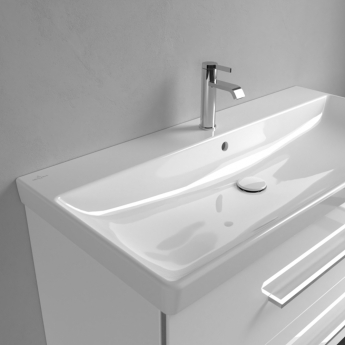Villeroy & Boch Avento Wall Hung Basin 800mm Wide - 1 Tap Hole