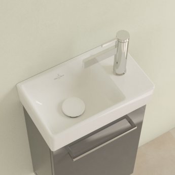 Villeroy & Boch Avento Wall Hung Basin 360mm Wide - 1 Right Hand Tap Hole