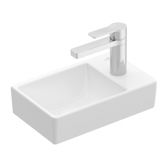 Villeroy & Boch Avento Wall Hung Basin 360mm Wide - 1 Right Hand Tap Hole
