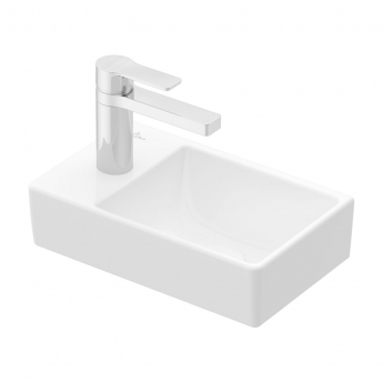 Villeroy & Boch Avento Wall Hung Basin 360mm Wide - 1 Left Hand Tap Hole