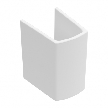 Villeroy & Boch Avento Basin and Semi Pedestal 450mm Wide - 1 Tap Hole | Product Image